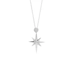 Diamond North Star Necklace
