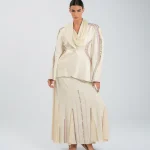 #5 Embroidered Linen Skirt