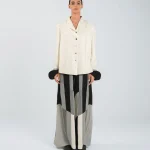 #7 Black and White Pants