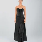 #6 Draped Silk Skirt