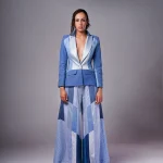 #15 Patchwork Blue Jacket